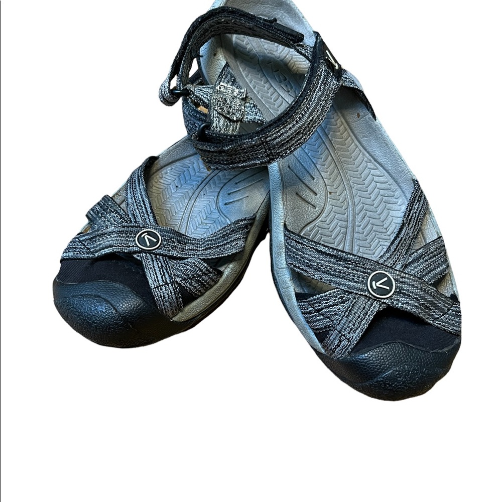 Keen Women's Gray & Black Outdoor Sandals - Picture 7 of 12